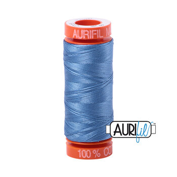 Aurifil 50wt Small Spools - 2725 Light Wedgwood - 220yds