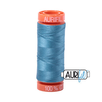 Aurifil 50wt Small Spools - 2815 Teal - 220yds