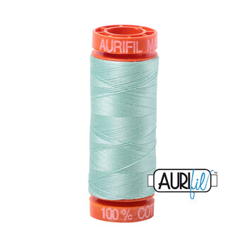 Aurifil 50wt Small Spools - 2830 Mint - 220yds
