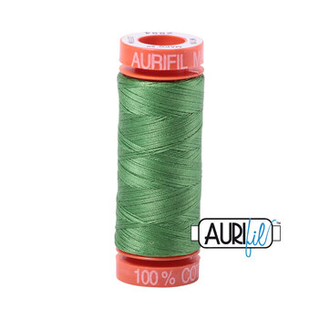 Aurifil 50wt Small Spools - 2884 Green Yellow - 220yds