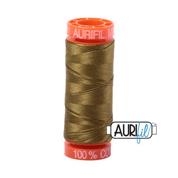 Aurifil 50wt Small Spools - 2910 Medium Olive - 220yds