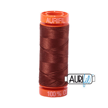 Aurifil 50wt Small Spools - 4012 Copper Brown - 220yds