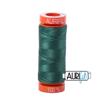 Aurifil 50wt Small Spools - 4129 Turf Green - 220yds