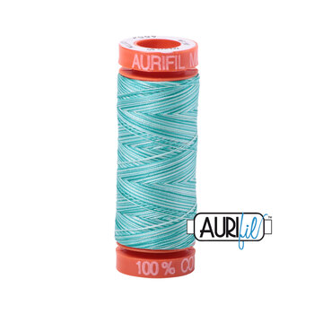 Aurifil 50wt Small Spools - 4654 Turquoise Foam - 220yds