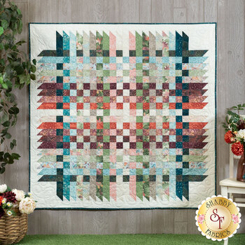  Over and Down Under Quilt Kit - Forest Chatter