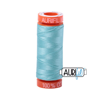 Aurifil 50wt Small Spools - 5006 Light Turquoise - 220yds