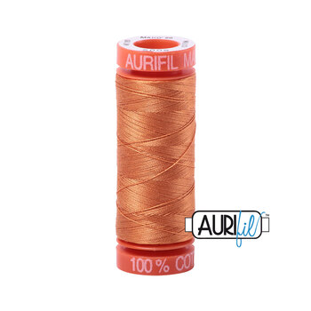 Aurifil 50wt Small Spools - 5009 Medium Orange - 220yds