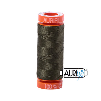 Aurifil 50wt Small Spools - 5012 Dark Green - 220yds