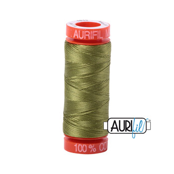 Aurifil 50wt Small Spools - 5016 Olive Green - 220yds