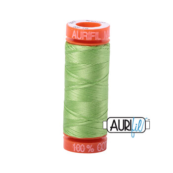 Aurifil 50wt Small Spools - 5017 Shining Green - 220yds