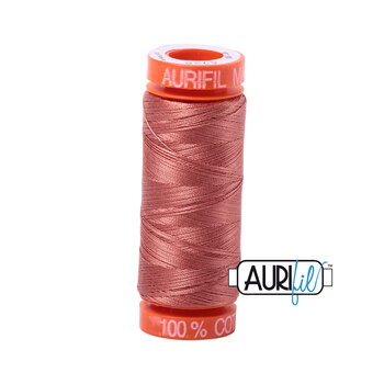 Aurifil 50wt Small Spools - 6728 Cinnabar - 220yds