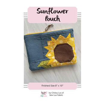 Sunflower Pouch Pattern