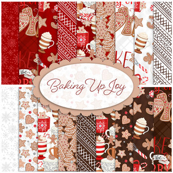 Baking Up Joy  18 FQ Set by Danielle Leone for Wilmington Prints