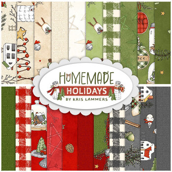 Homemade Holidays  21 FQ Bundle by Kris Lammers for Maywood Studio