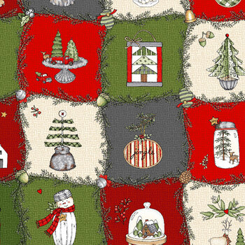 Homemade Holidays 10550-Z Homemade Holiday Plaid Multi by Kris Lammers for Maywood Studio
