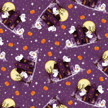 Glow-O-Ween Glow in the Dark Halloween Fabric Collection – Country