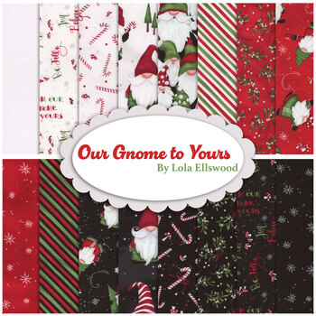 Our Gnome to Yours  Yardage by Lorilynn Simms for Wilmington Prints