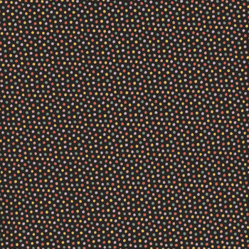 Sweet Tooth ST24313 Sugar Dots Black by Elea Lutz for Poppie Cotton