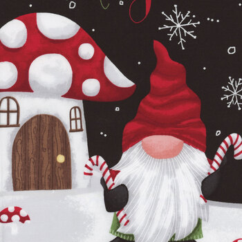 Our Gnome to Yours 56078-931 Advent Calendar Panel Multi by LoriLynn Simms for Wilmington Prints