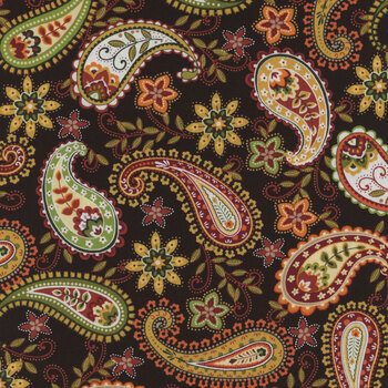 Seeds of Gratitude 7695-99 Paisley by Art Loft for Studio E Fabrics