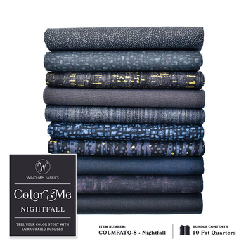Color Me Bundles  10 FQ Set - Nightfall by Windham Fabrics