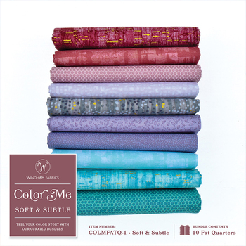 Color Me Bundles  10 FQ Set - Soft & Subtle by Windham Fabrics