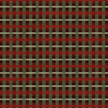 Up On The Housetop C14735-CRANBERRY by Teresa Kogurt for Riley Blake Designs