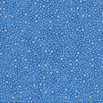 Holiday Charms 19952-4 Blue from Robert Kaufman Fabrics