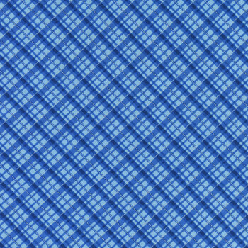 Holiday Charms 20968-4 Blue from Robert Kaufman Fabrics