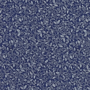 Holiday Charms 20969-4 Blue from Robert Kaufman Fabrics