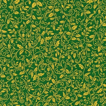 Holiday Charms 20969-7 Green from Robert Kaufman Fabrics