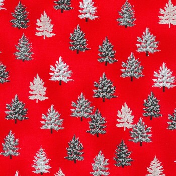 Holiday Charms 21620-93 Scarlet from Robert Kaufman Fabrics