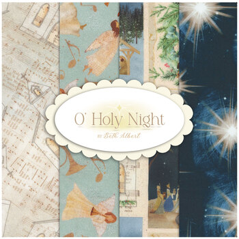 O' Holy Night  Yardage by Beth Albert for 3 Wishes Fabrics