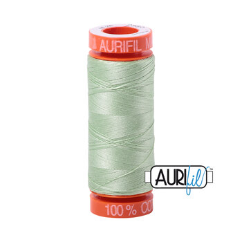 Aurifil 50wt Small Spools - 2880 Pale Green - 220yds