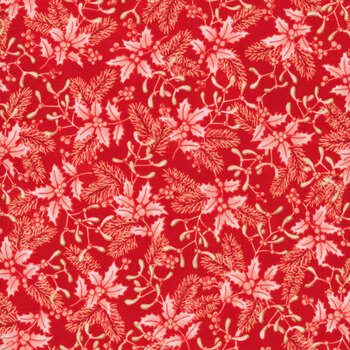 Holiday Flourish - Festive Finery 22290-478 Candy Cane by Robert Kaufman Fabrics REM