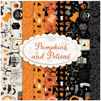 Pumpkins and Potions  Yardage by Kimberbell for Maywood Studio