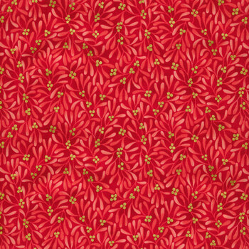 Holiday Flourish - Festive Finery 22293-91 Crimson by Robert Kaufman Fabrics REM