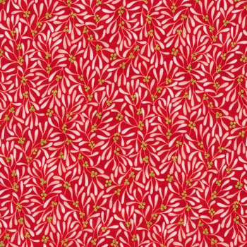 Holiday Flourish - Festive Finery 22293-478 Candy Cane by Robert Kaufman Fabrics REM