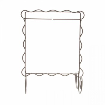 Craft Holder Scalloped Single Stand - Silver - 6