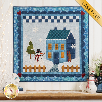 Lush Life Quilt Pattern Featuring Cottage Blue by Robin Pickens