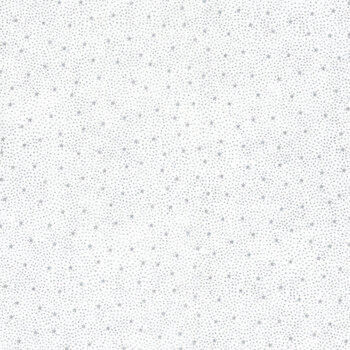 Stof Christmas - We Love Christmas 4591-110 White/Silver Stars and Dots by Stof Fabrics
