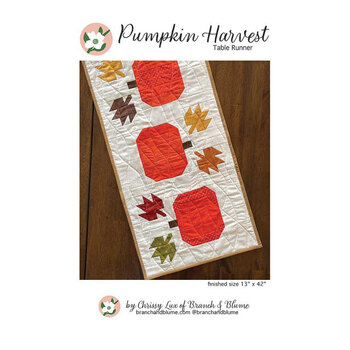 Pumpkin Harvest Table Runner Pattern