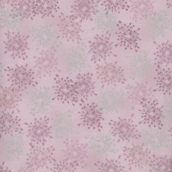 Stof Christmas - We Love Christmas 4591-425 Light Rose/Silver Sparkler by Stof Fabrics