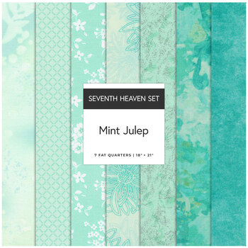 Seventh Heaven  7 FQ Set - Mint Julep