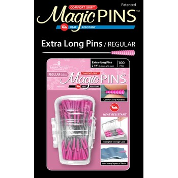 Taylor Seville Magic Pins - Extra Long - 100pc