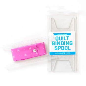 Binding Spool - White Glitter