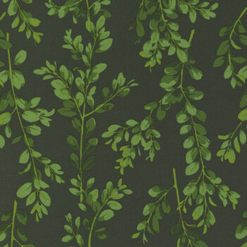 Winterberry PWMN036.DARKGREEN Boxwood by Martha Negley for FreeSpirit Fabrics