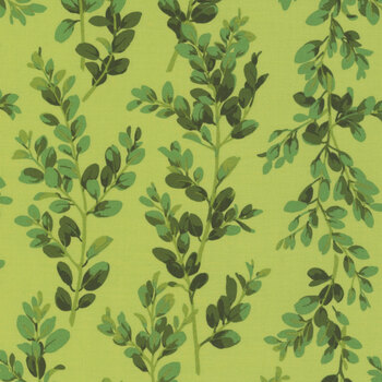 Winterberry PWMN036.GREEN Boxwood by Martha Negley for FreeSpirit Fabrics