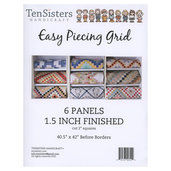 Easy Piecing Grid Panels - 1-1/2