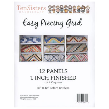Easy Piecing Grid Panels - 1